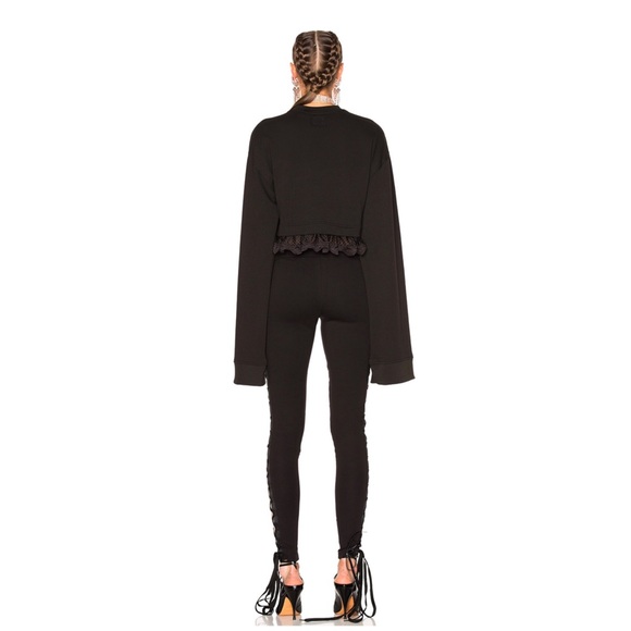 PUMA BY RIHANNA CROPPED LONG SLEEVE SWEATSHIRT. 💯 - Picture 6 of 7